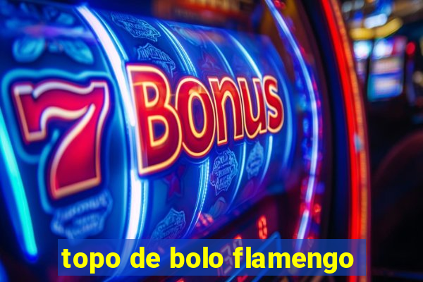 topo de bolo flamengo